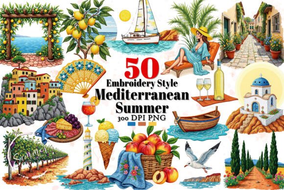 Download Summer in the Mediterranean Sublimation - Sublimation Collection
