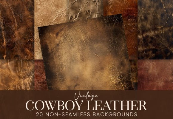 Download Vintage Rough Distressed Cowboy Leather - Premium Resources