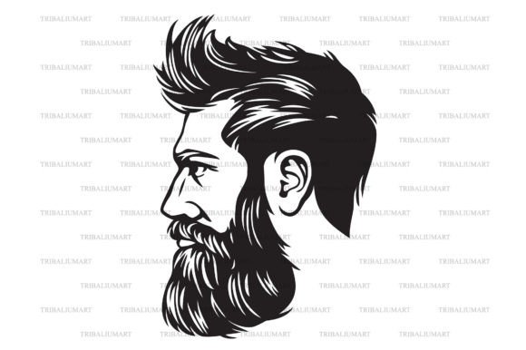 Download Hipster Fashion Man with Hair and Beard - Hipster fashion Collection