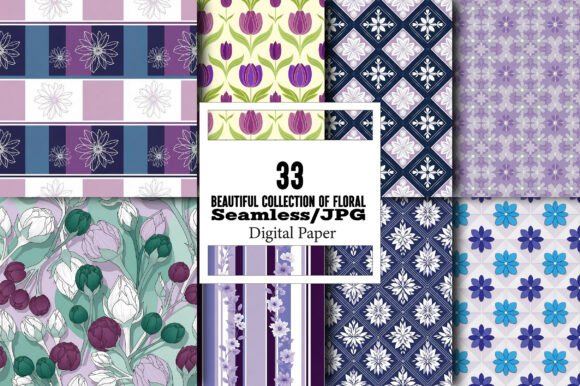 Download Beautiful Collection of Floral Patterns - Pattern Collection